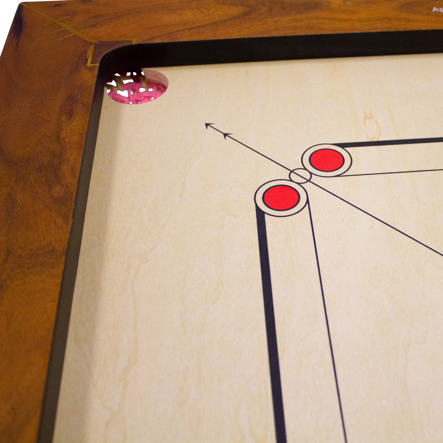 Carrom Board Synco Professional Turnier 74x74 Spielfäche -   2980