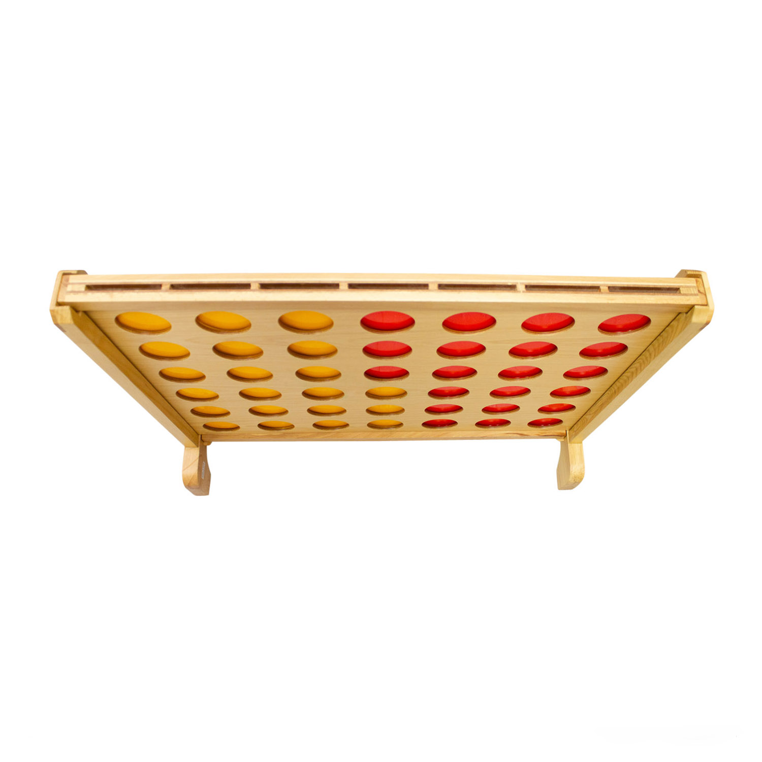 Outdoor Gartenspiel Vier in der Reihe XXL aus Holz - Giant 4, der Spaß jür groß und klein - 2913