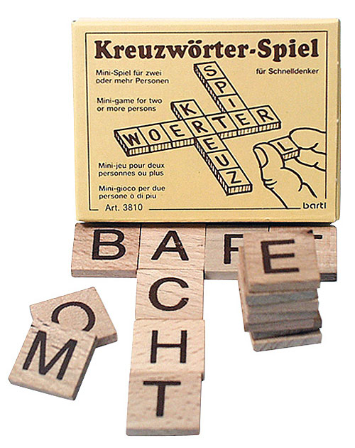 Kreuzwörter Spiel -Minispiel