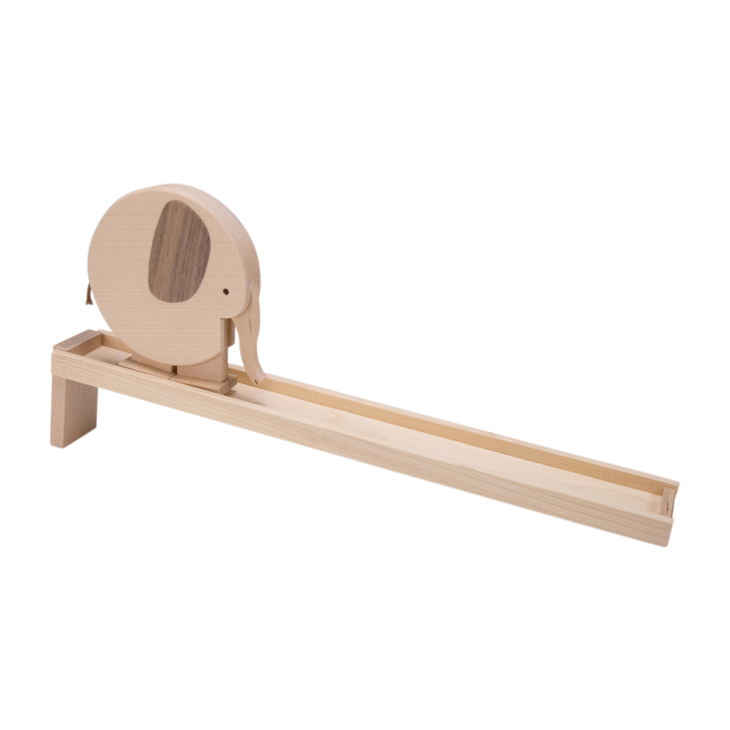 Lustiges Lauftier Wackeltier aus Holz Elefant 6957