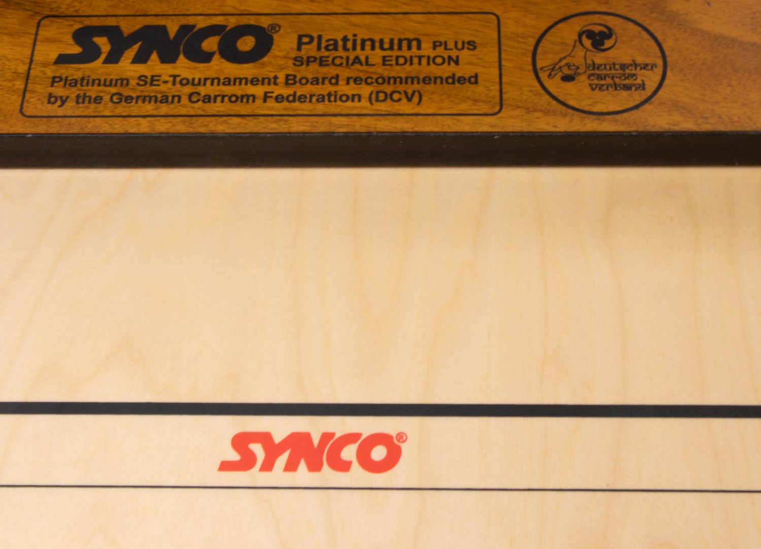 Synco Professional Carrom Turnier Board Platinum Plus  recommended by DCV - 2992