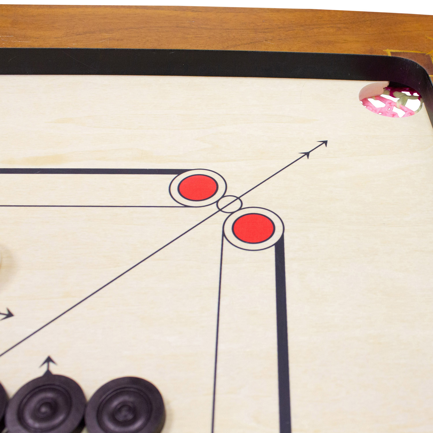 Carrom Board Synco Professional Turnier 74x74 Spielfäche -   2980