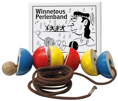 Geronimos Perlenband - Mini Geduldspiel