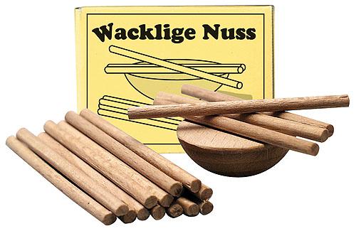 Wacklige Nuss -Minispiel