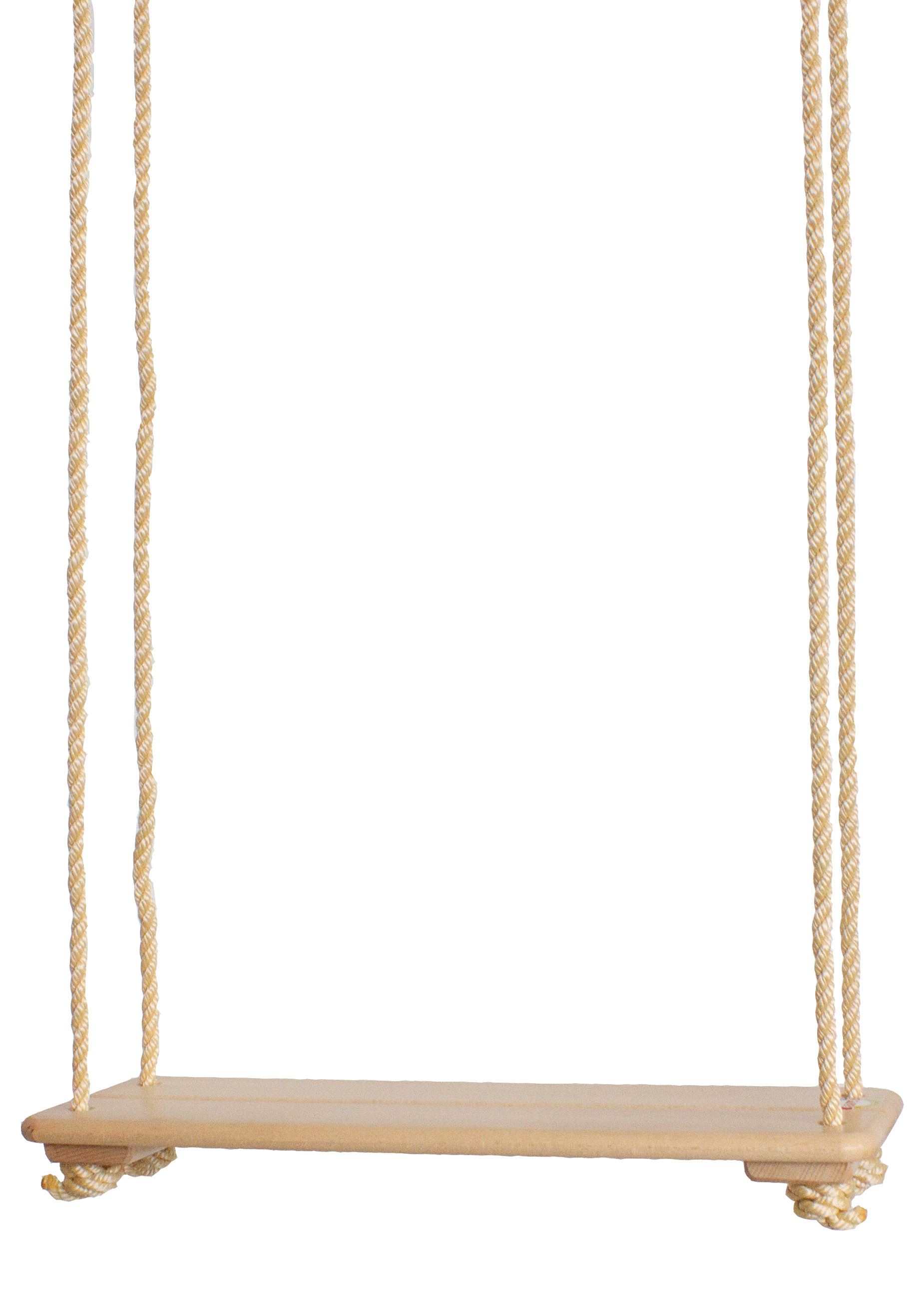 Familienschaukel aus Holz mit extra großer Sitzfläche 90 kg emwe  - 2447