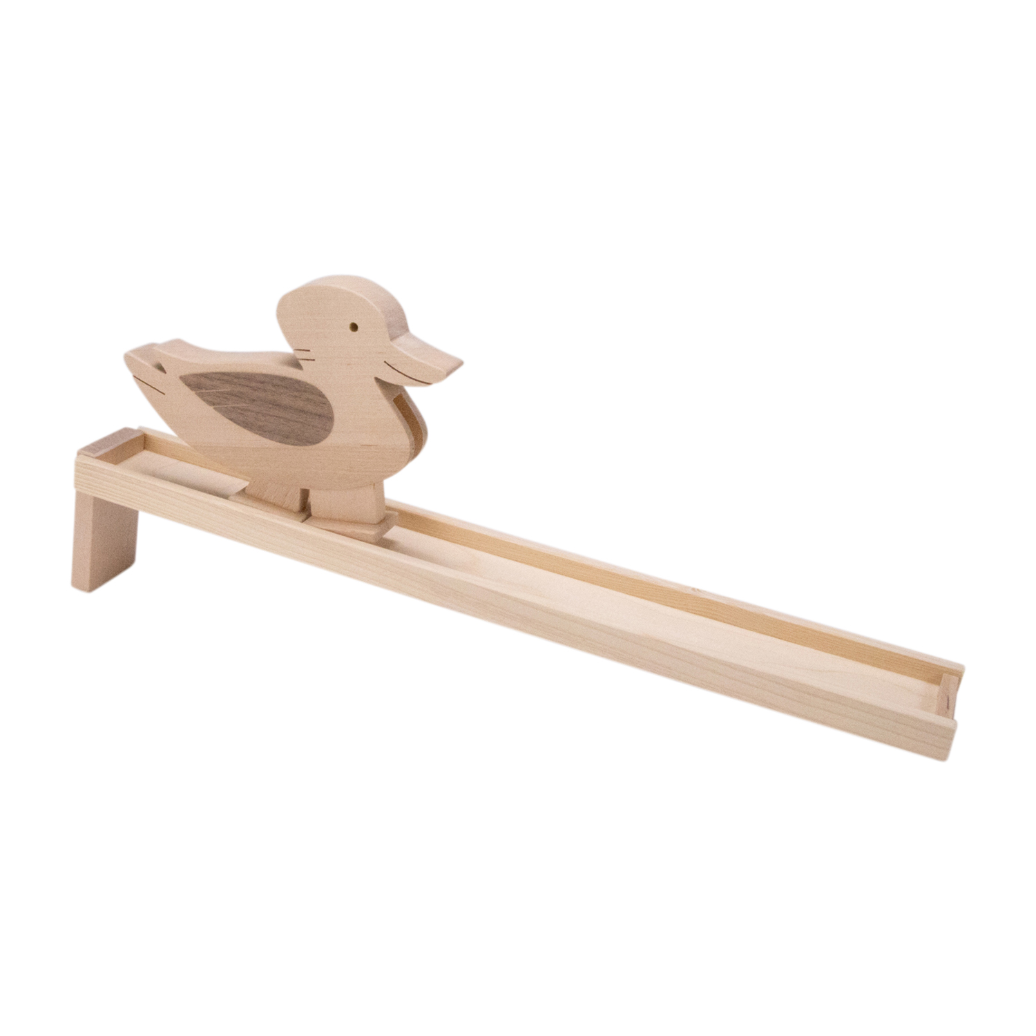 Lustiges Lauftier Wackeltier aus Holz Ente 6955