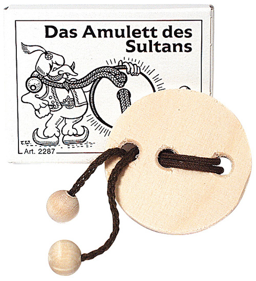 Das Amulett des Sultans - Mini Geduldspiel