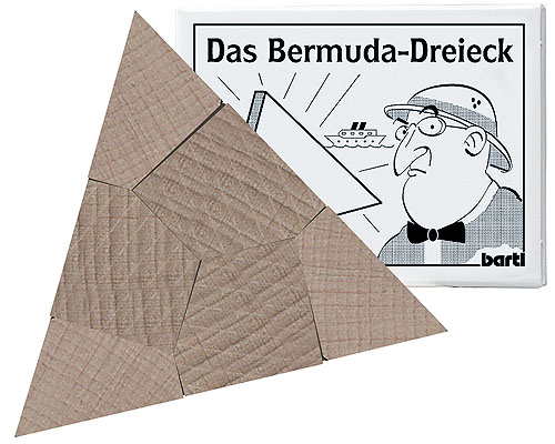 Das Bermuda Dreieck - Mini Geduldspiel