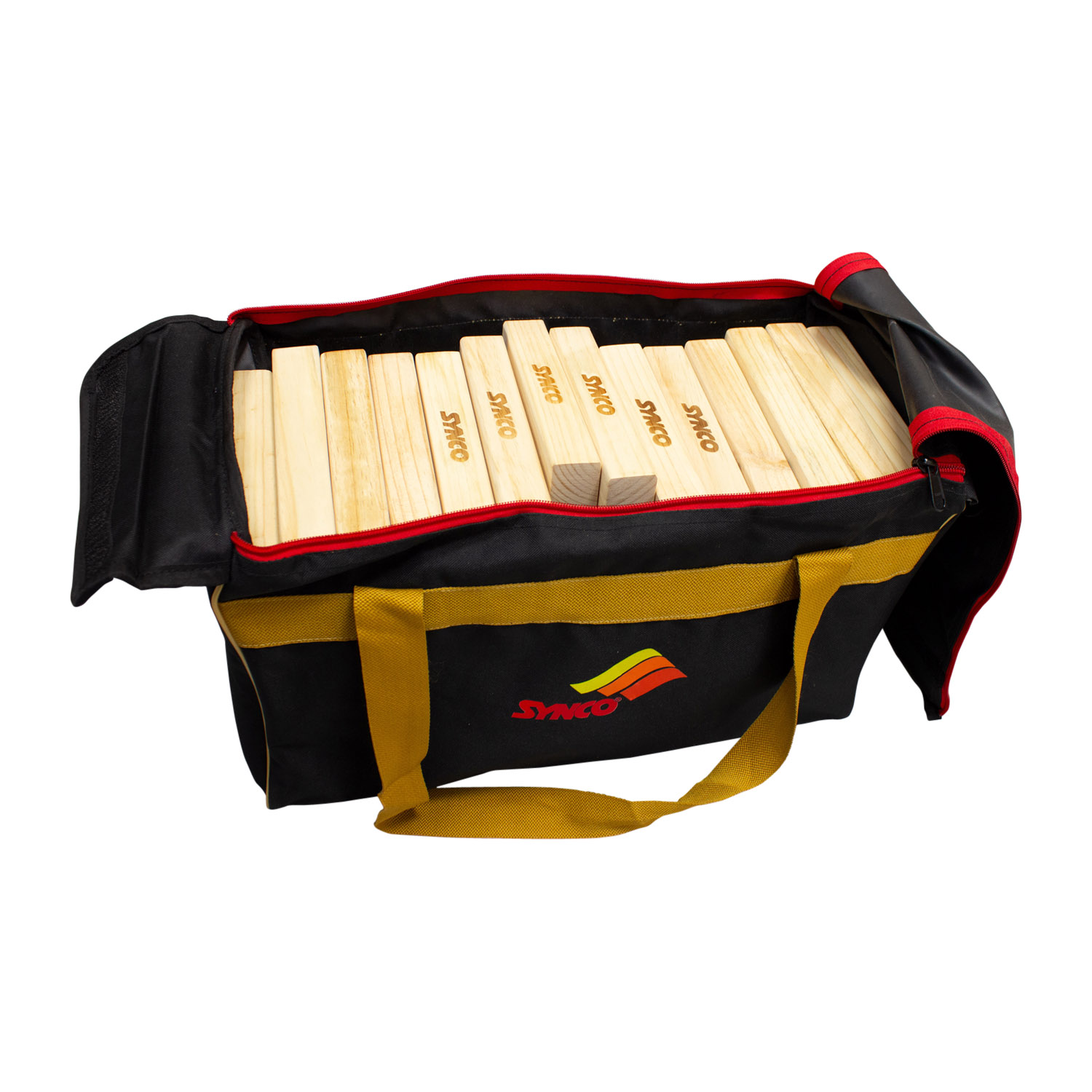 Outdoor Gartenspiel Wackelturm Stapelturm XXL aus Holz - Tumble Tower, der Spaß für groß und klein - 2914