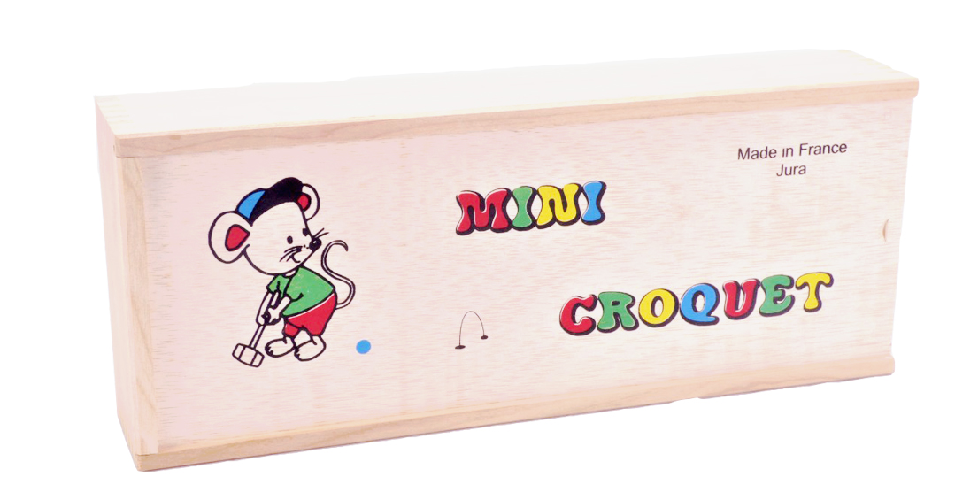 Indoor - Krocketspiel / Croquet aus Holz - 3261