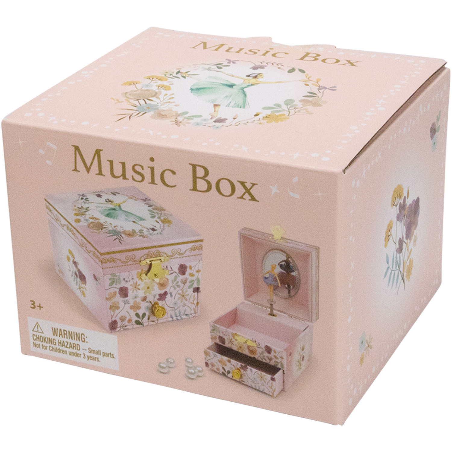 Kinder Musik Schmuckkästchen fMädchen Ballerina Schublade 92071