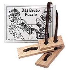 Das Brett-Puzzle - Mini Geduldspiel