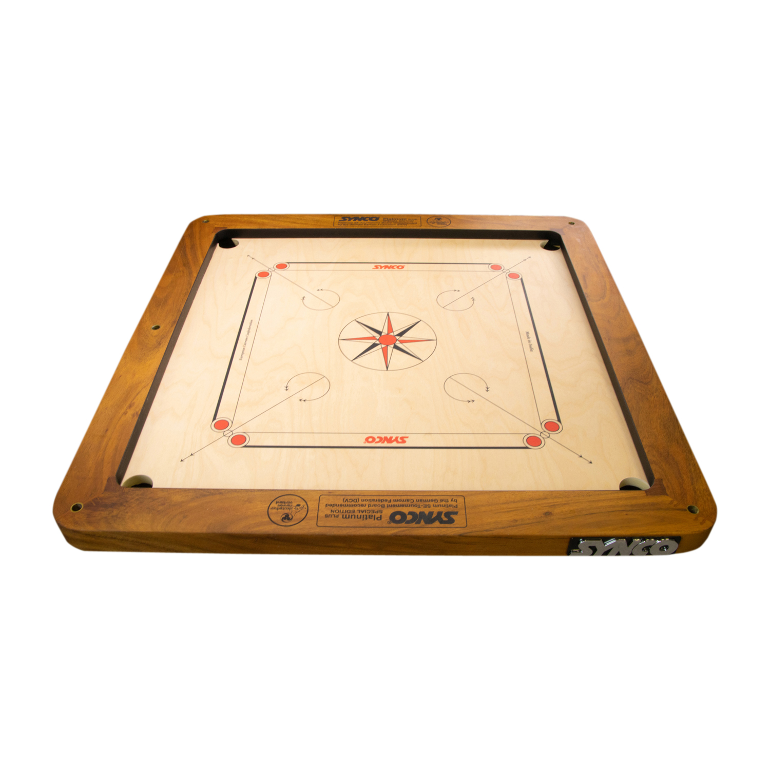 Synco Professional Carrom Turnier Board Platinum Plus  recommended by DCV - 2992