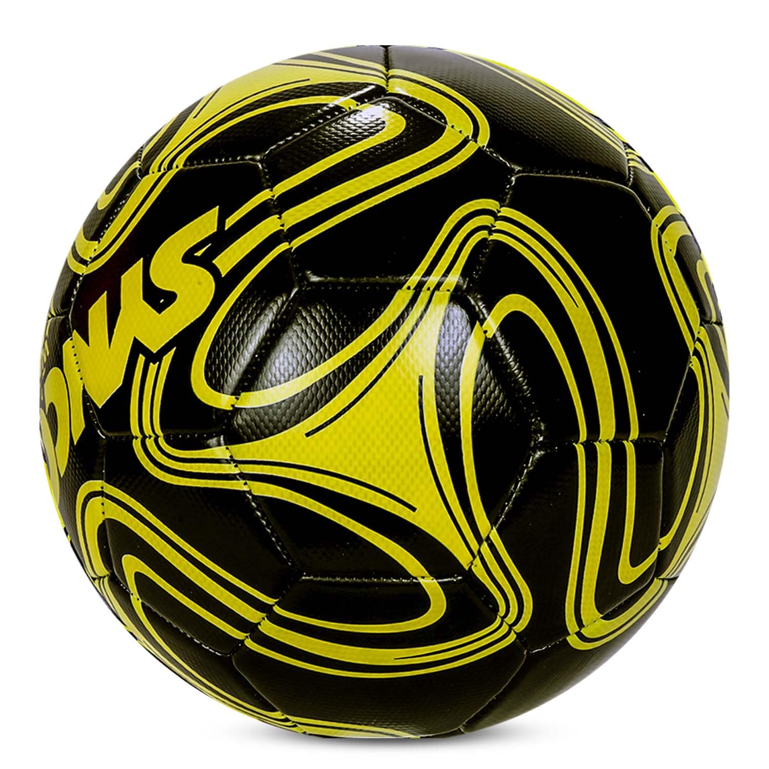 Synco Fußball Wave 2.0  Größe 5 Robustes PVC Naturrasen-1011