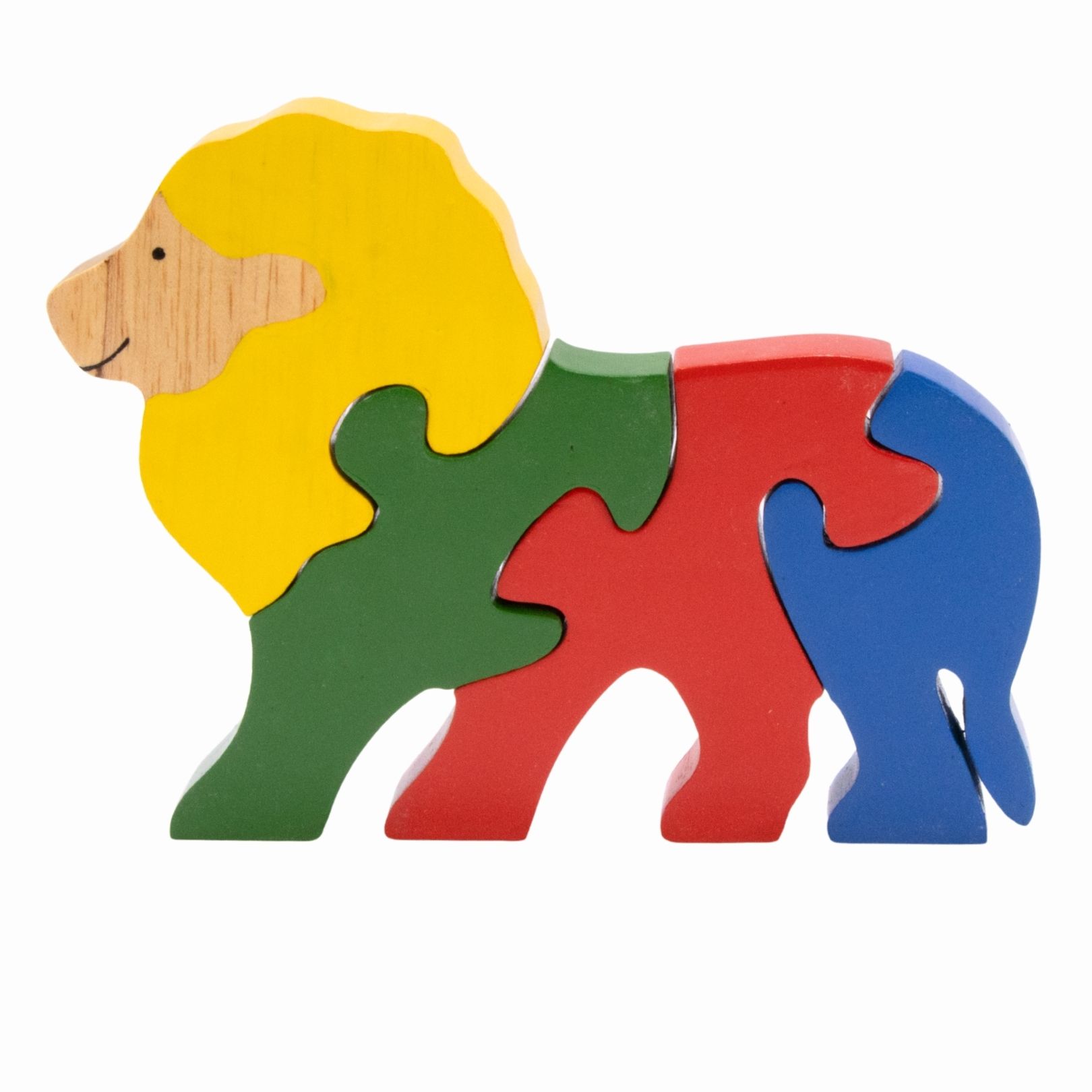 Tier Holzpuzzle Löwe für Kinder -  3933