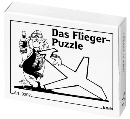 Das Flieger-Puzzle - Mini Geduldspiel