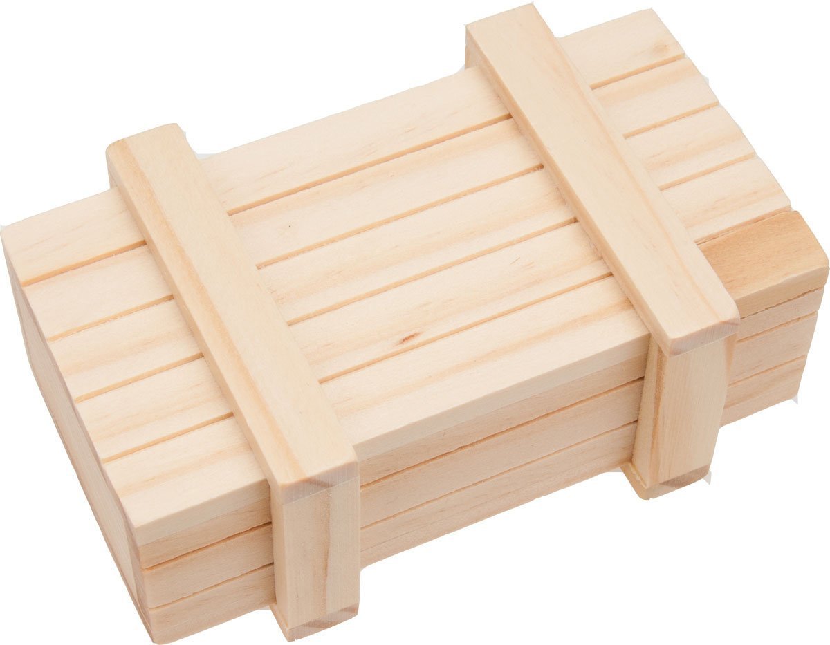 Trickkiste Holz Magische Geschenkbox für Geldgeschenke Trickbox
