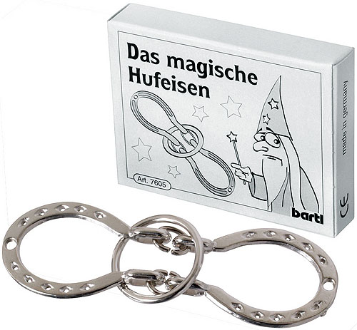 Das magische Hufeisen - Mini Geduldspiel