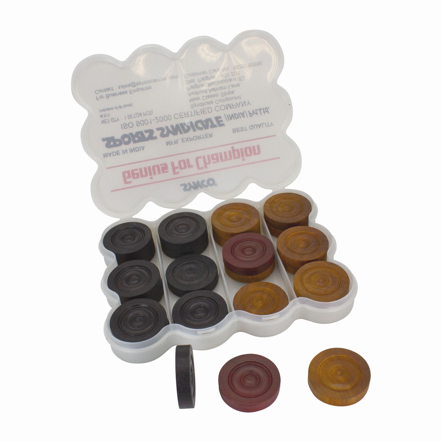 Synco Carrom Steine Turnier Genius for Champion 2941