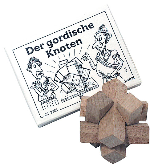 Der gordische Knoten  - Mini Geduldspiel