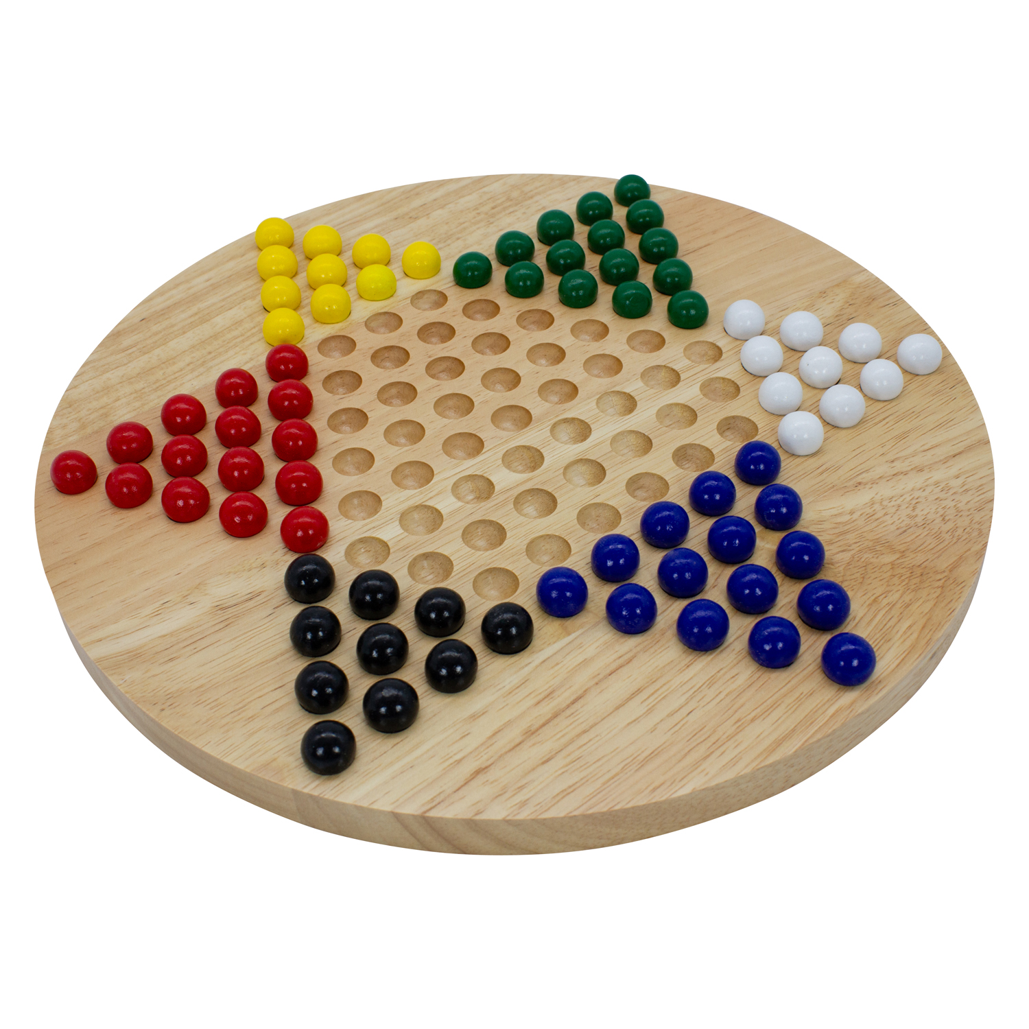 GICO Holz Halma Spiel XL - das Brettspiel für die ganze Familie, stabile Ausführung. Bekanntes Gesellschaftsspiel Spiel für Jung und Alt -7960