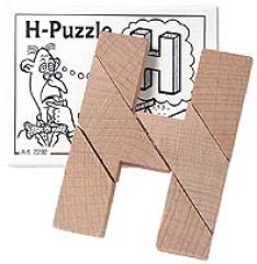Das H-Puzzle  - Mini Geduldspiel