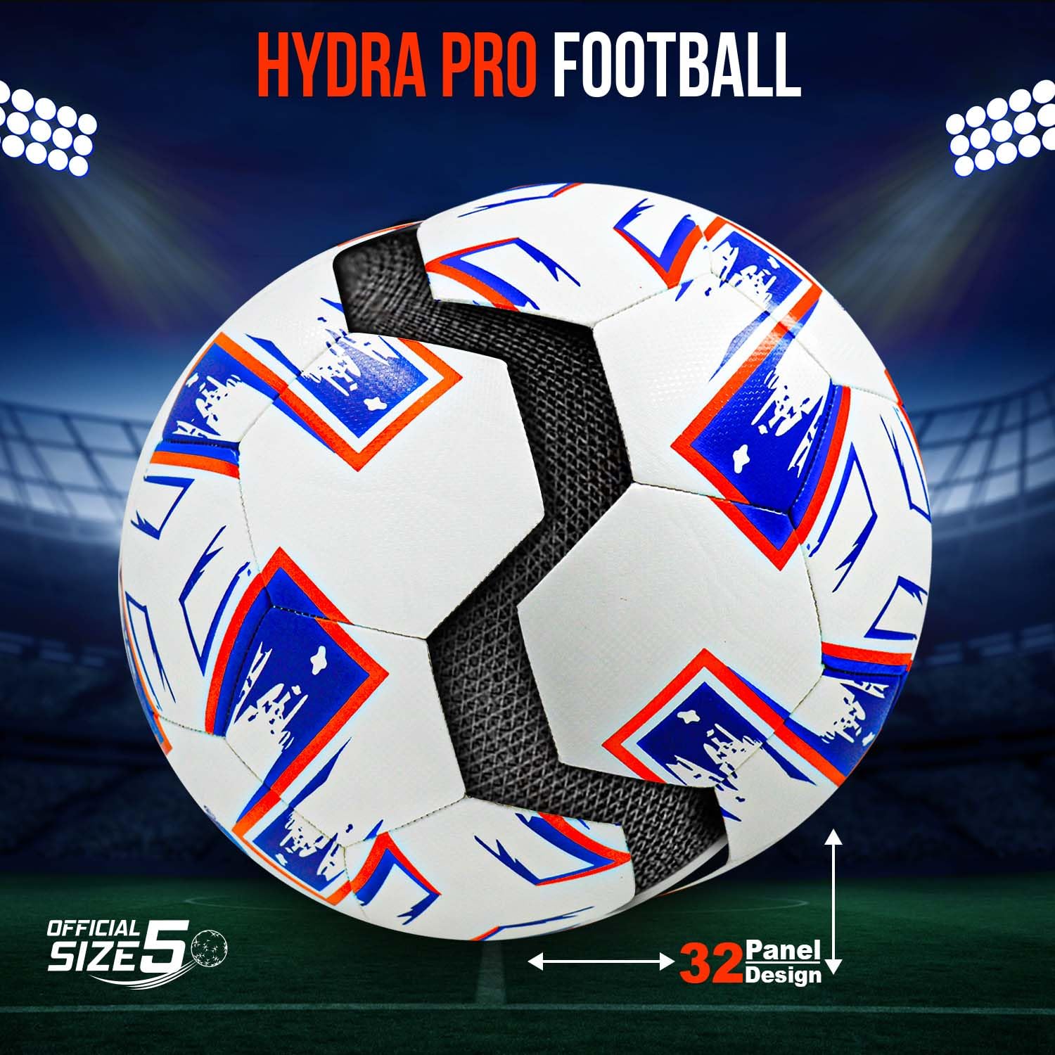 Synco Hybrid Fußball Hydra Pro Club Match Ball  Größe 5-1005