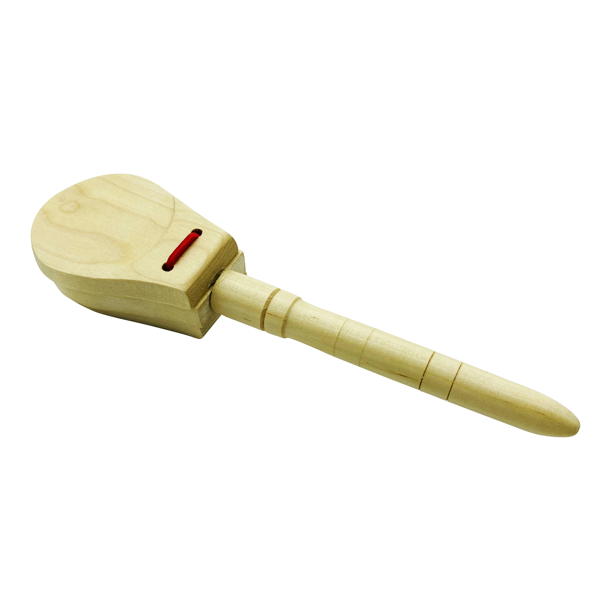 Kastagnetten Stielkastagnetten aus Holz für Kinder Musikinstrument - Länge 23 cm - 3860