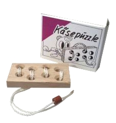 Käsepuzzle - Mini Geduldspiel - 881