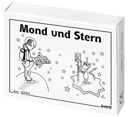 Mond und Stern  - Mini Geduldspiel