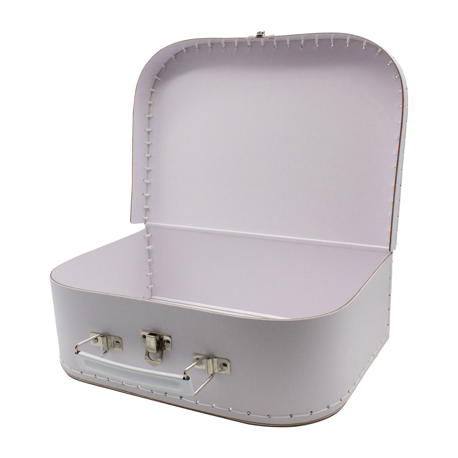 Kreativer Pappkoffer – Hartpappe mit Griff & viel Platz Gr. (M) - 18105