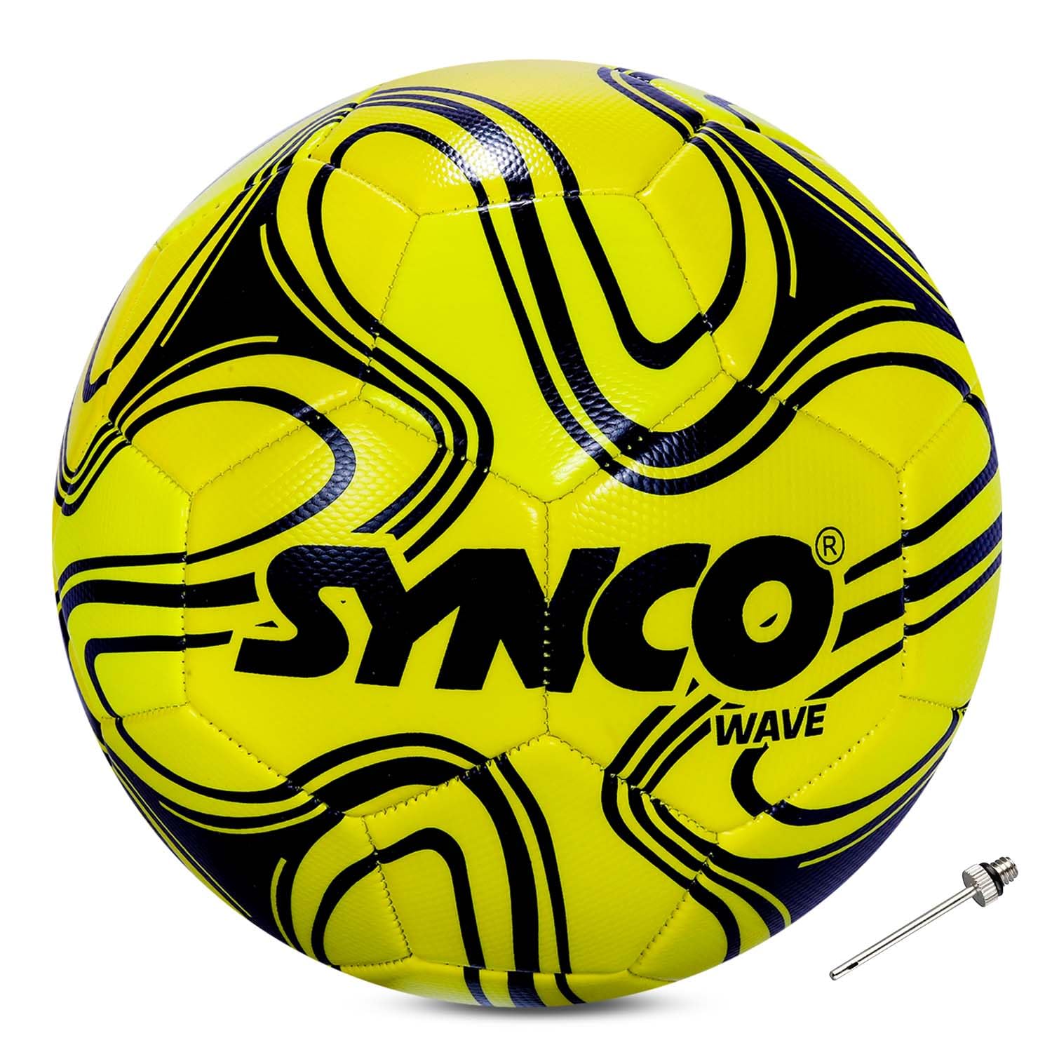 Synco Fußball Wave – Größe 5 Trainings- & Übungsball 32 Panels-1010