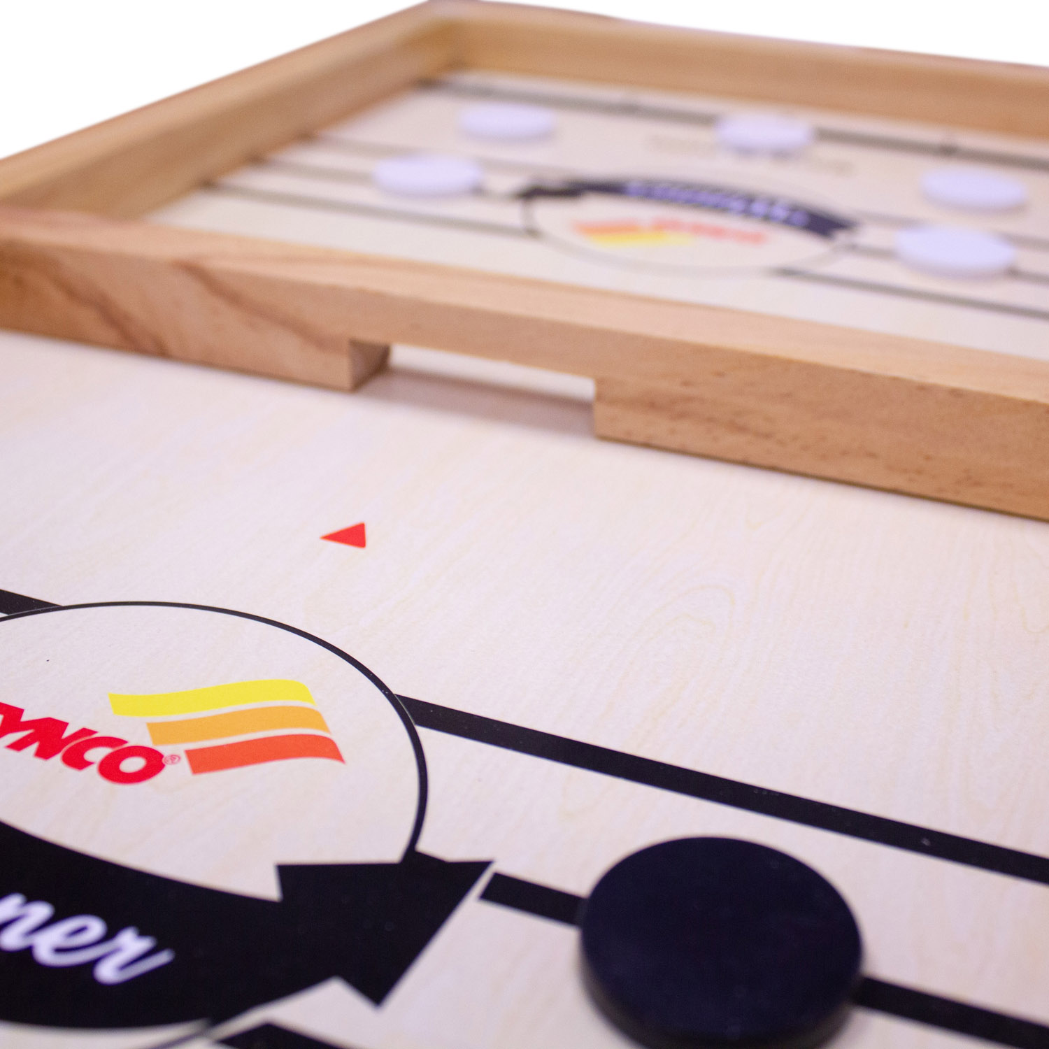 Hockey Sling Puck Spiel Tischhockey - Das schnelle Brettspiel aus Holz - 2912