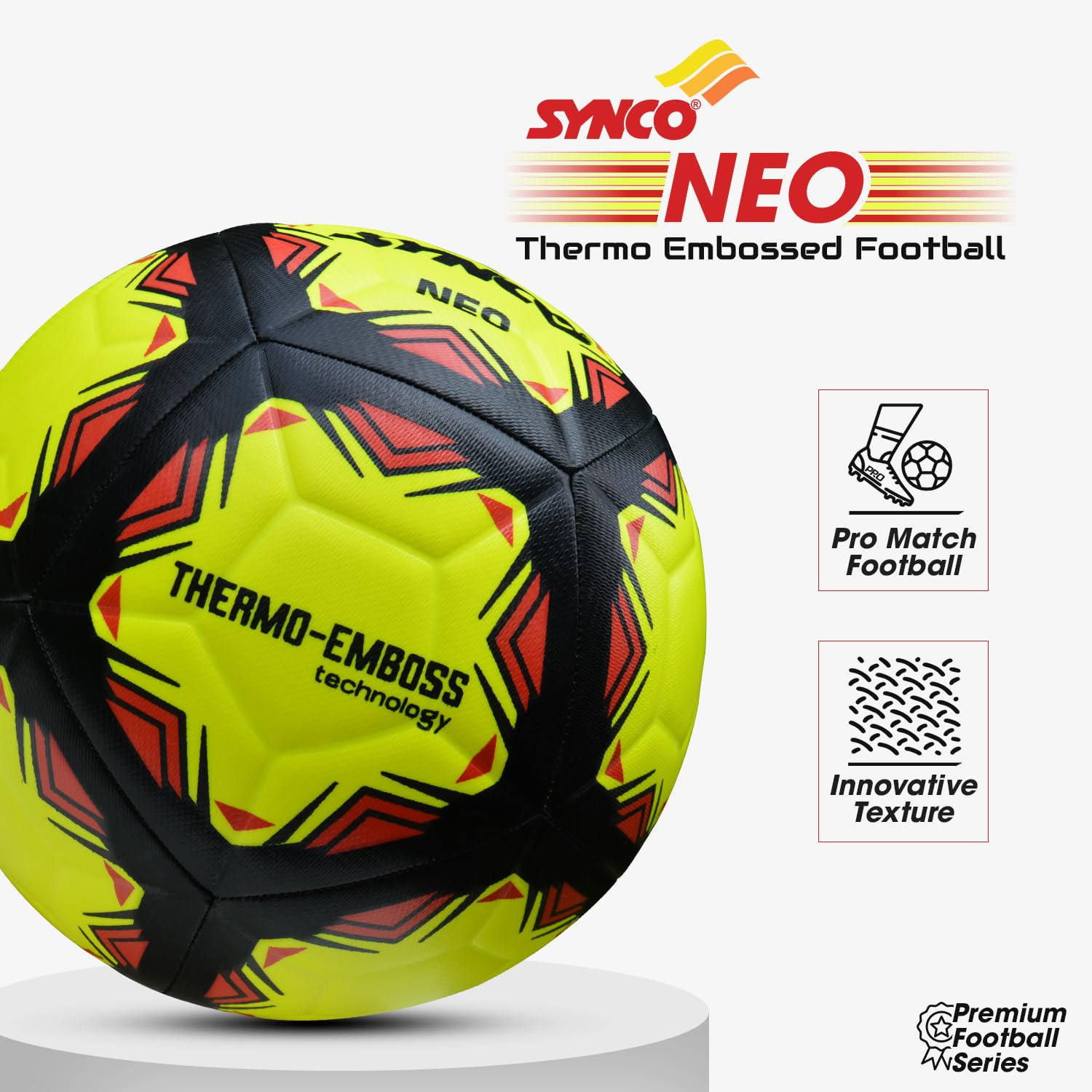 Synco Neo, professioneller Fußball für Training & Spiel Größe 5-1003