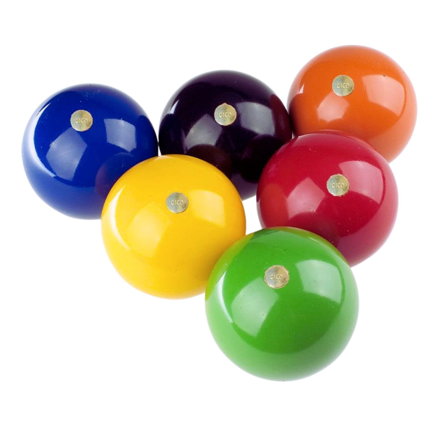 Krocket Ersatzkugeln Ø 70 mm für Krocketspiele / Croquet Spiele - 6 Stück