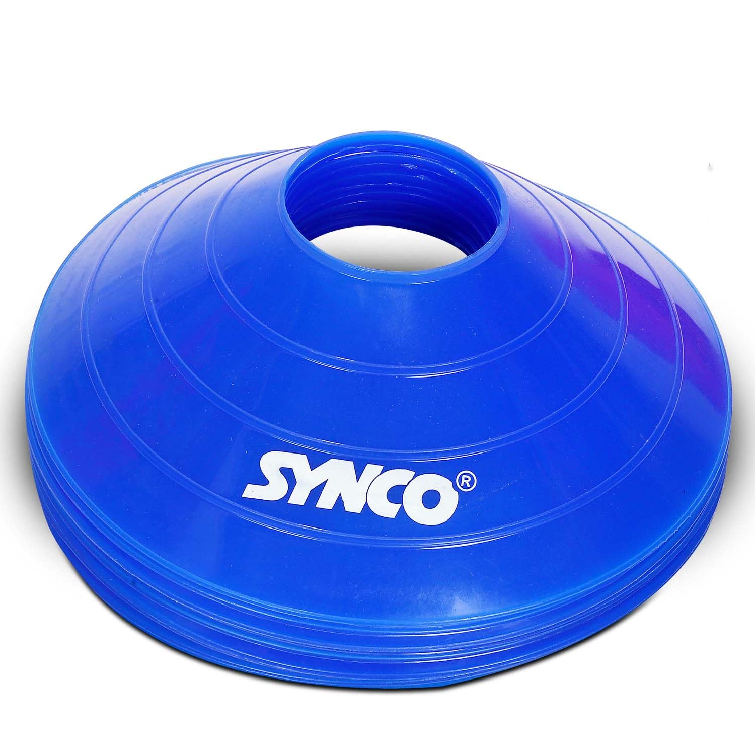 Synco 10 Markierungshütchen Trainingsmarkierungen H 5 cm D 19cm-1035