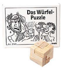 Das Würfel-Puzzle  - Mini Geduldspiel